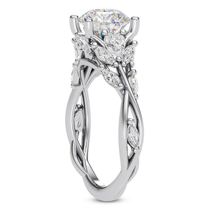 INTRICATE BOTANICAL DESIGN RING