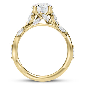 INTRICATE BOTANICAL DESIGN RING