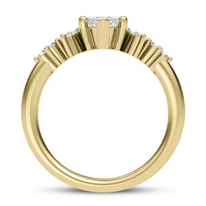 MARQUISE CENTER WITH A BOLD REFINED STYLE RING