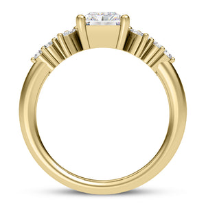 RADIANT CENTER WITH A BOLD REFINED STYLE RING
