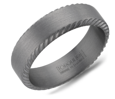 Alternative Metal Wedding Bands-Tantalum