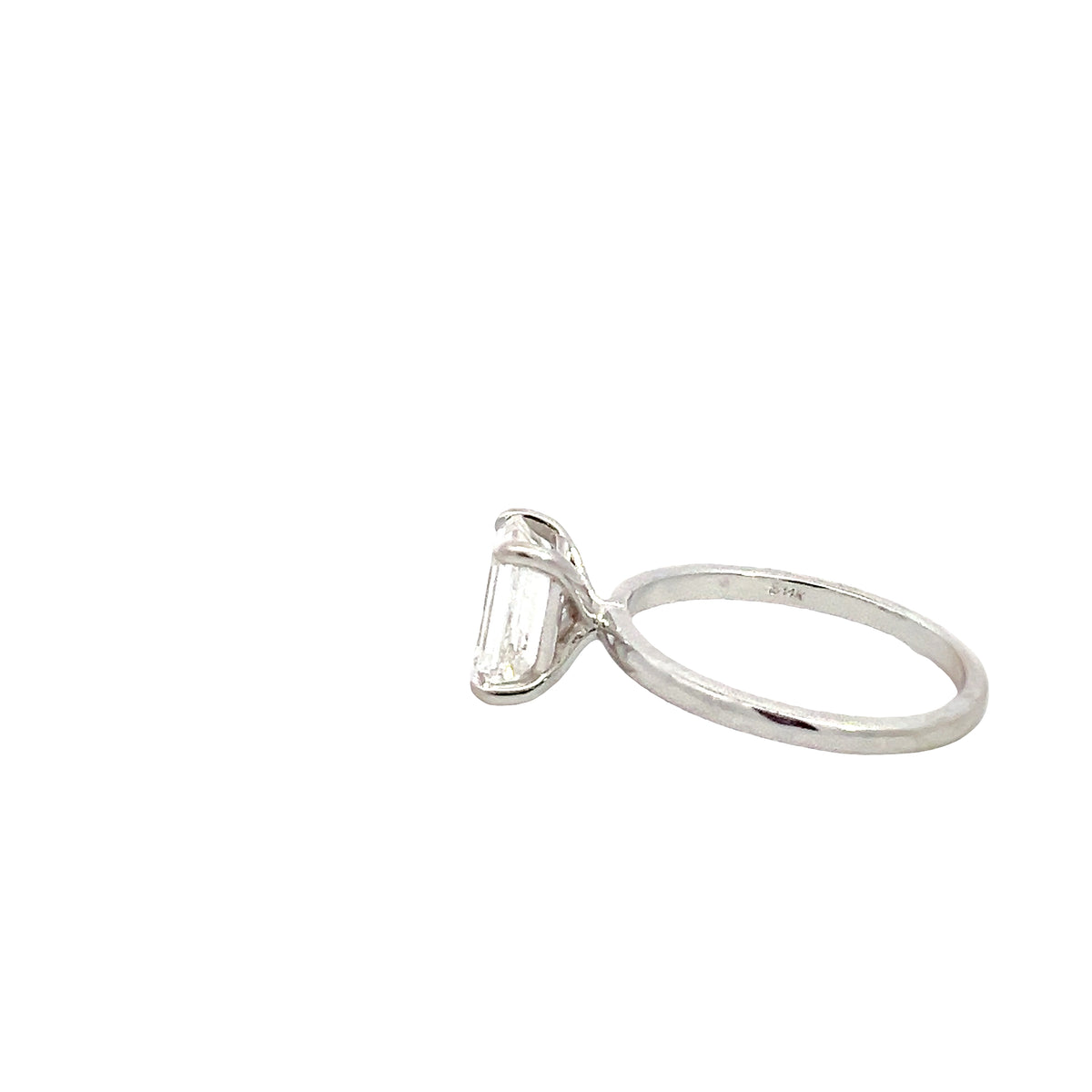 LAB GROWN EMERALD DIAMOND 1.55ct SOLITAIRE ENGAGEMENT RING