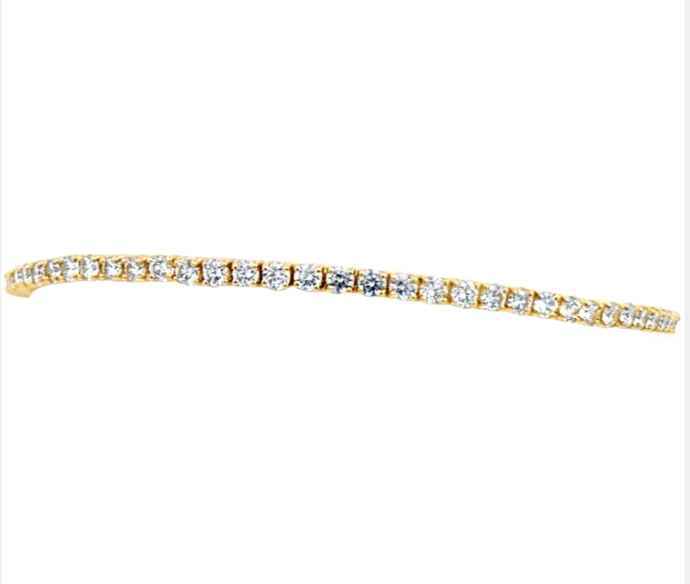 LAB GROWN ROUND DIAMONDS 2.07CTW TENNIS BRACELET
