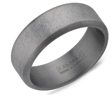 Alternative Metal Wedding Bands-Tantalum