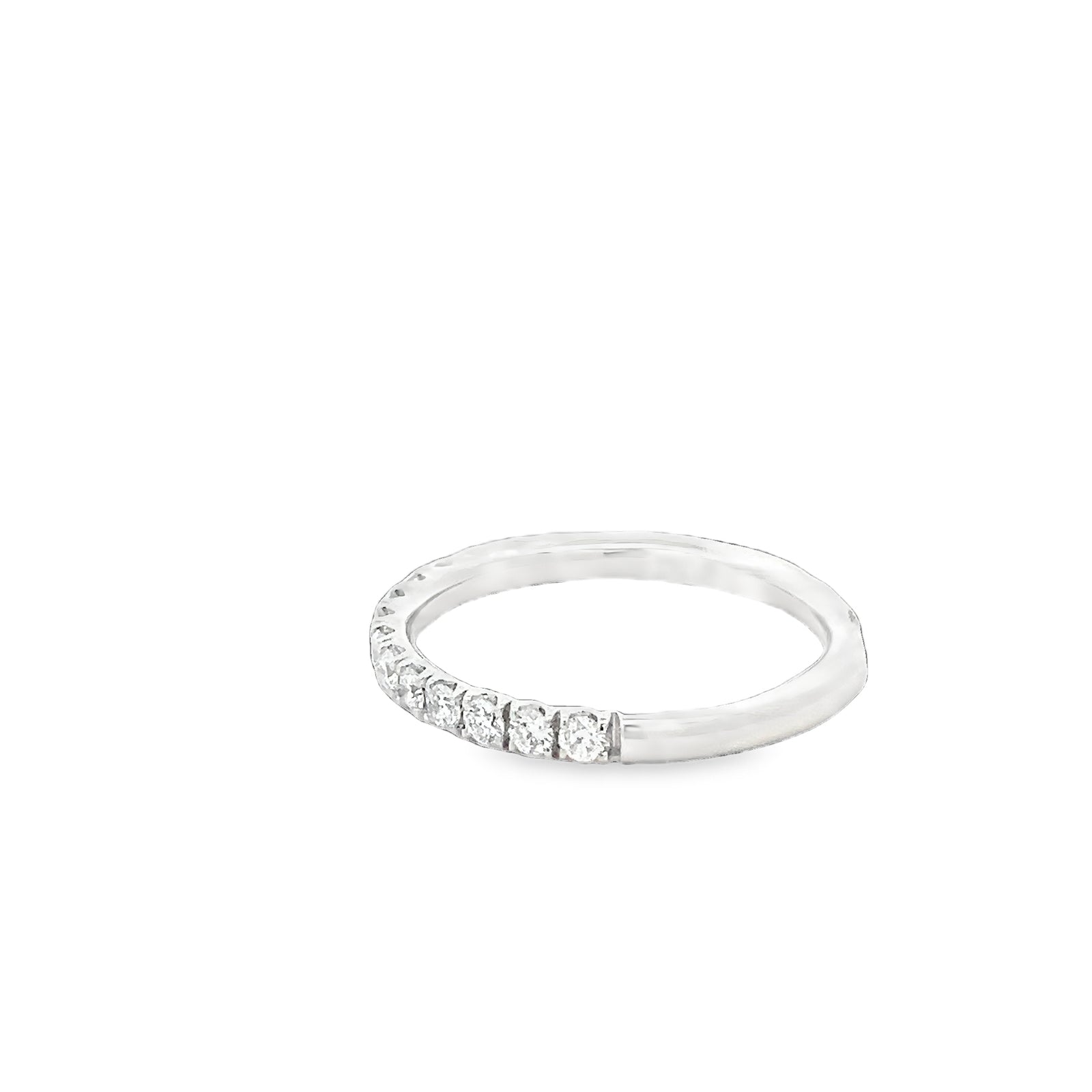 LAB GROWN ROUND DIAMONDS 0.38ctw PRONG SET BAND