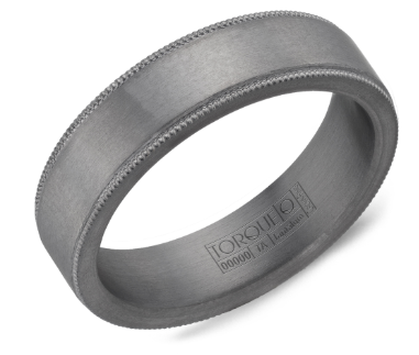 Alternative Metal Wedding Bands-Tantalum