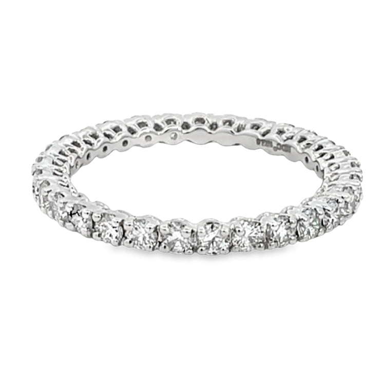 LAB GROWN ROUND DIAMONDS 1.13ctw ETERNITY BAND