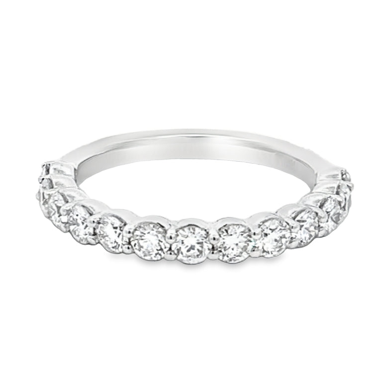 LAB GROWN ROUND DIAMONDS 1.04ctw PRONG SET BAND