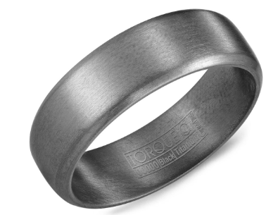 Alternative Metal Wedding Bands-Tantalum