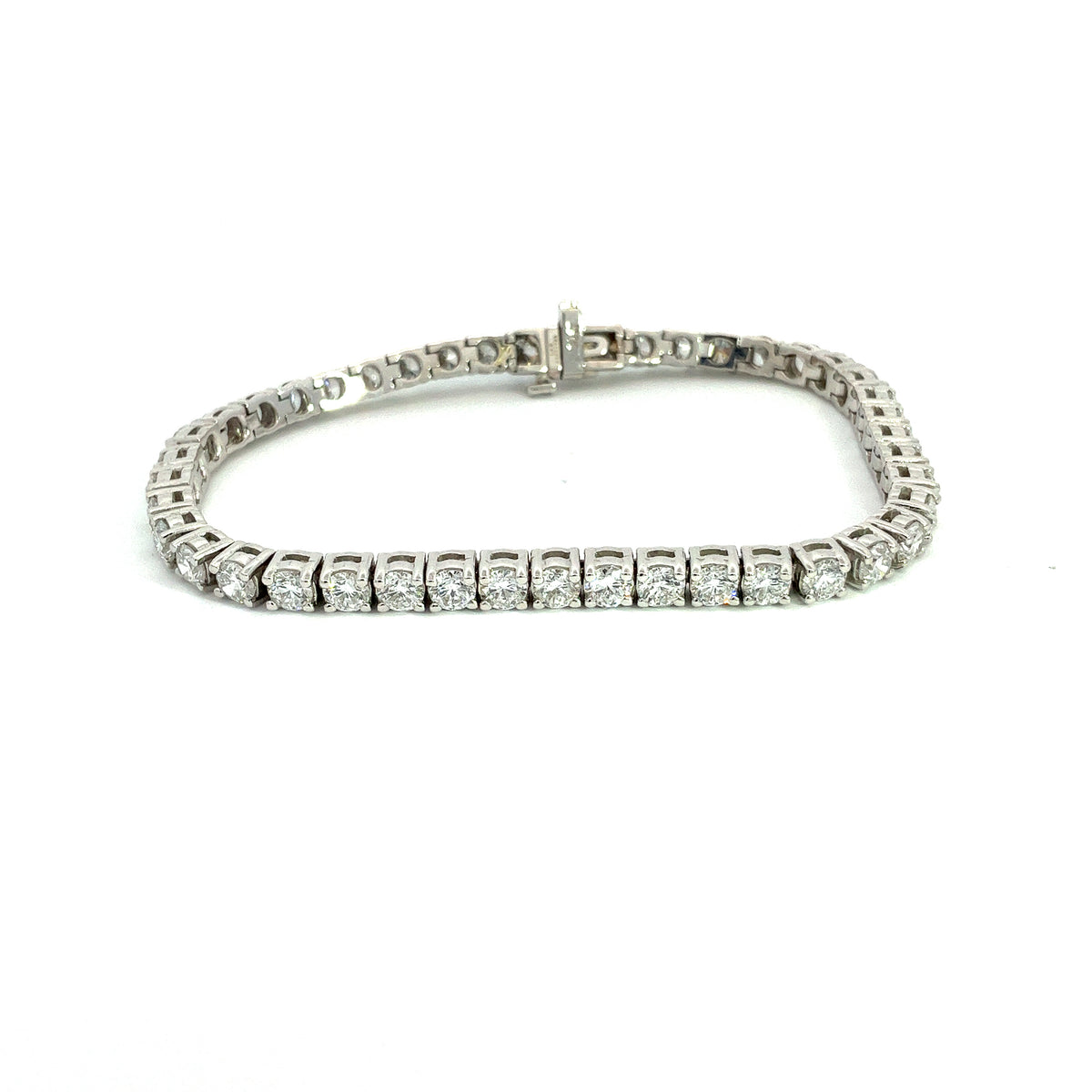 LAB GROWN ROUND DIAMONDS 8.25CTW TENNIS BRACELET