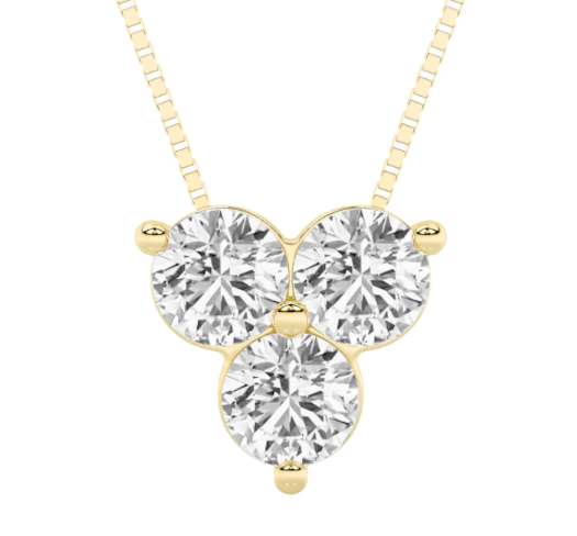 LAB GROWN ROUND DIAMONDS 1ctw PENDANT