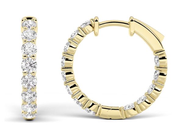 SIGNATURE COLLECTION-LAB GROWN DIAMOND EARRINGS