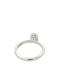 LG OVAL 1.00CT SOLITAIRE RING