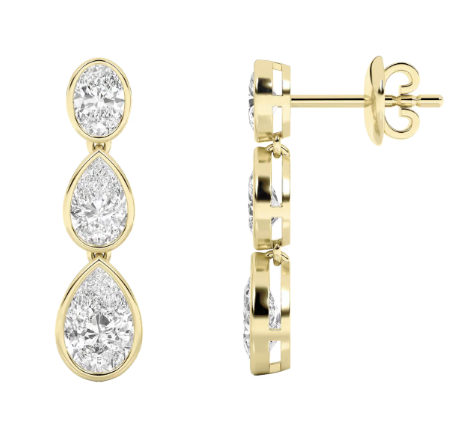 SIGNATURE COLLECTION-LAB GROWN DIAMOND EARRINGS