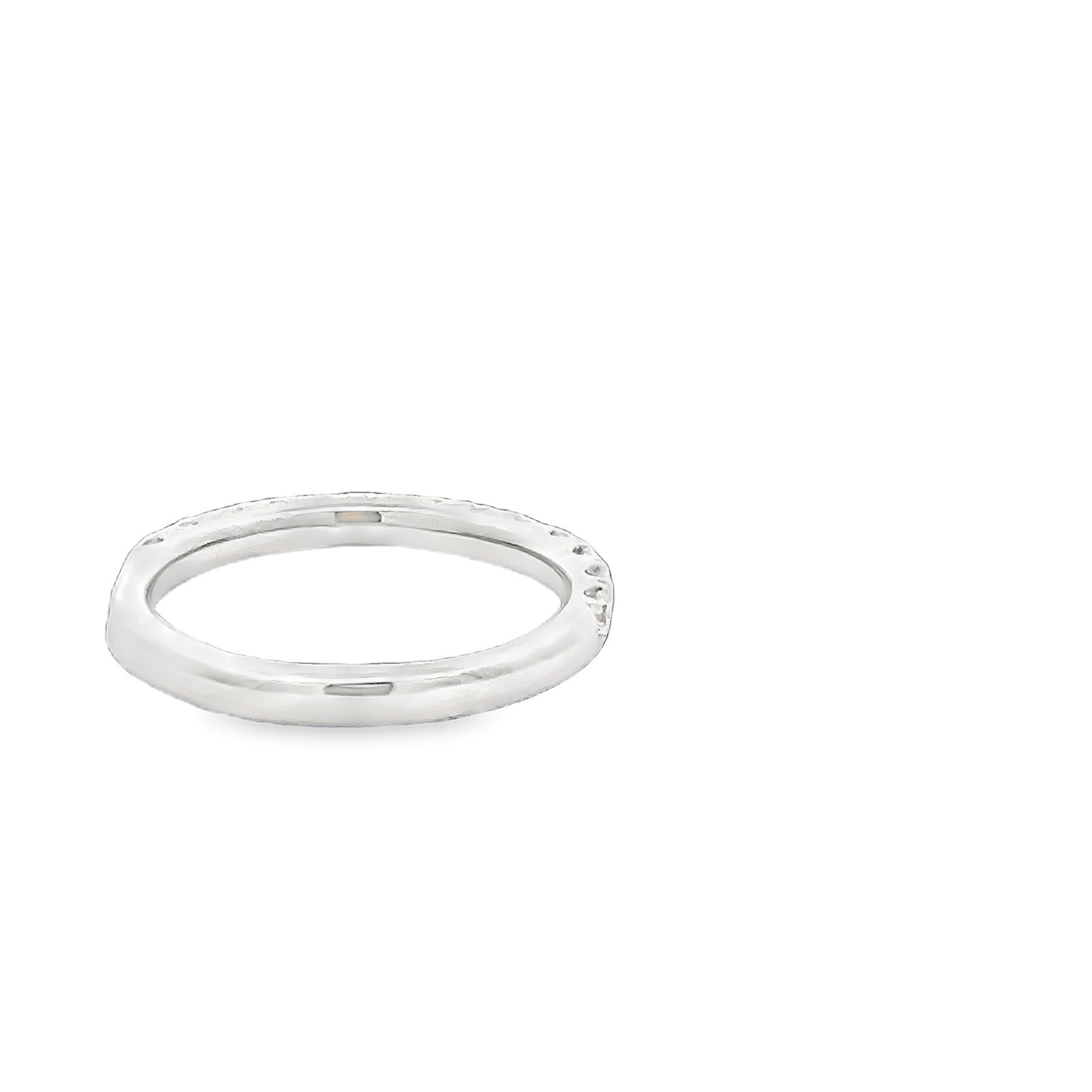 LAB GROWN ROUND DIAMONDS 0.52CTW PRONG SET BAND