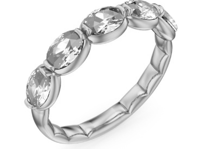PRECIOUS METAL WEDDING BANDS-DIAMOND