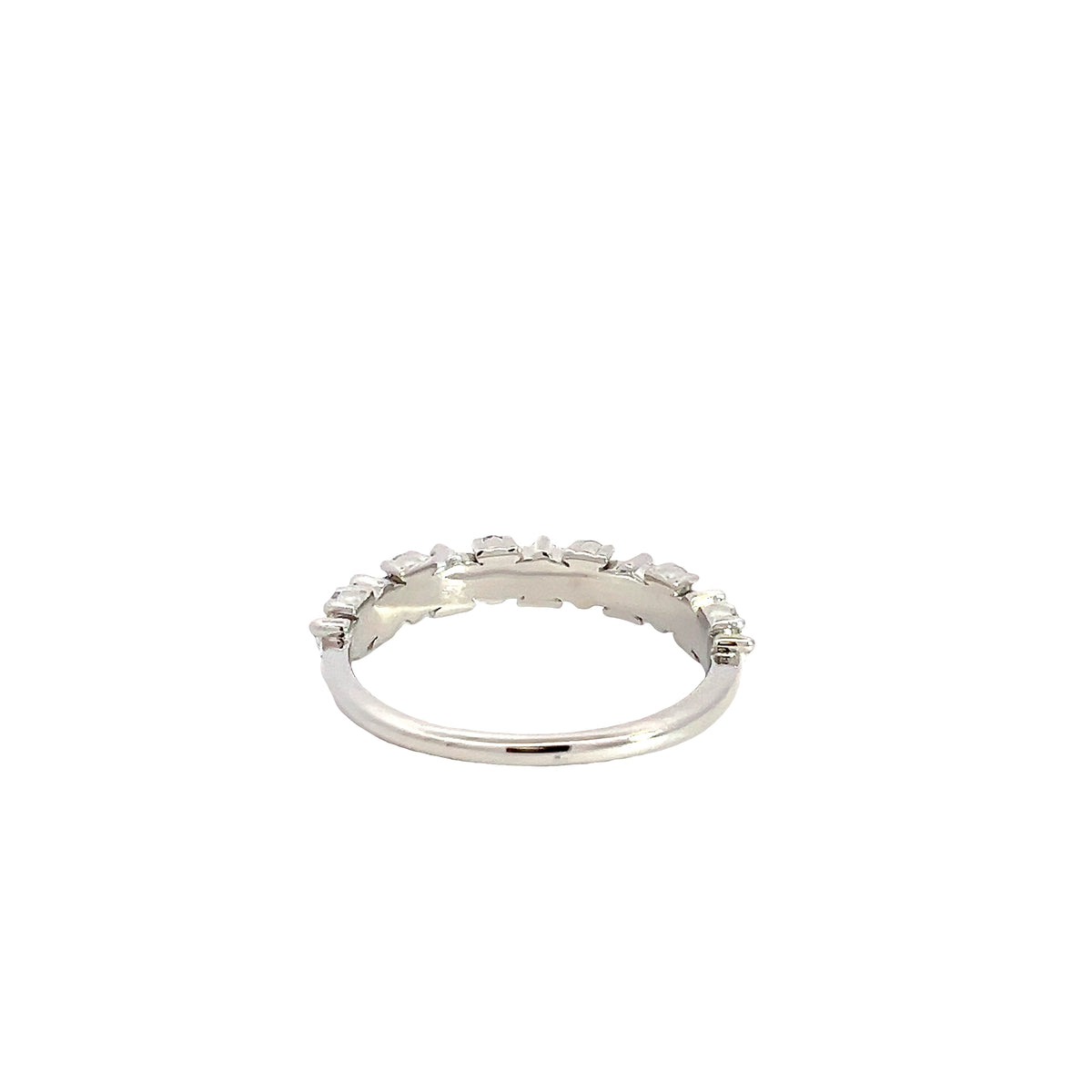 LAB GROWN MARQUISE &amp; ROUND DIAMONDS 1/2ctw ALTERNATING BAND