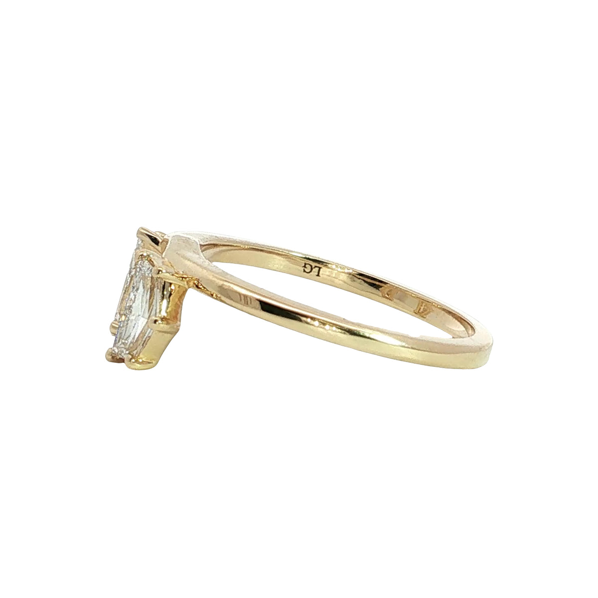 LAB GROWN CADILLAC DIAMONDS 1/2ctw RING WRAP