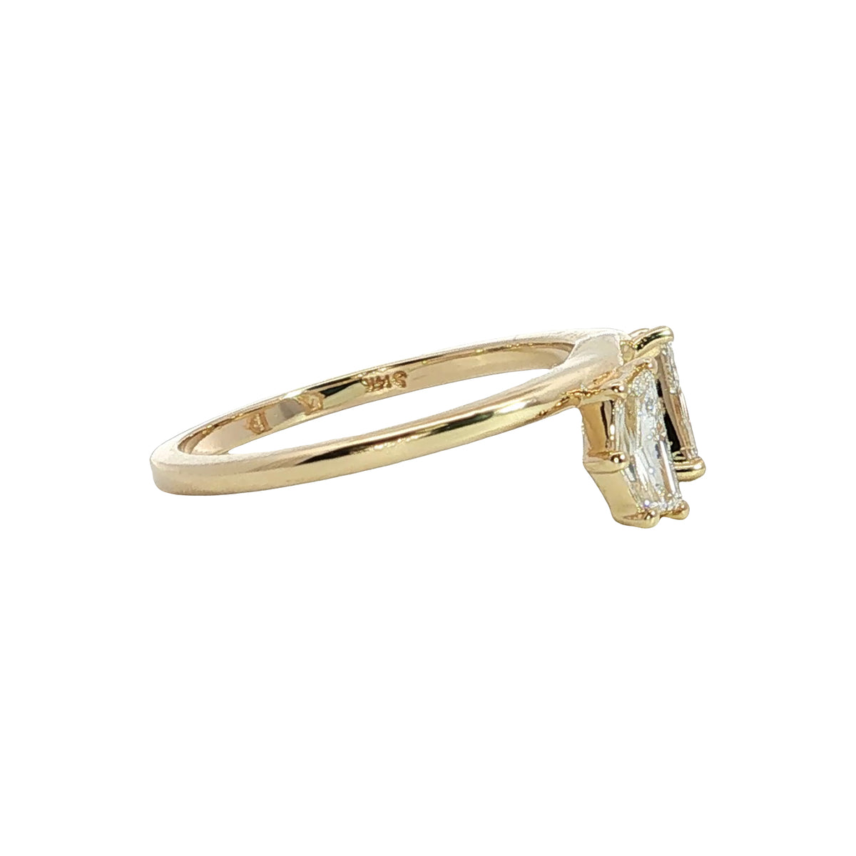 LAB GROWN CADILLAC DIAMONDS 1/2ctw RING WRAP
