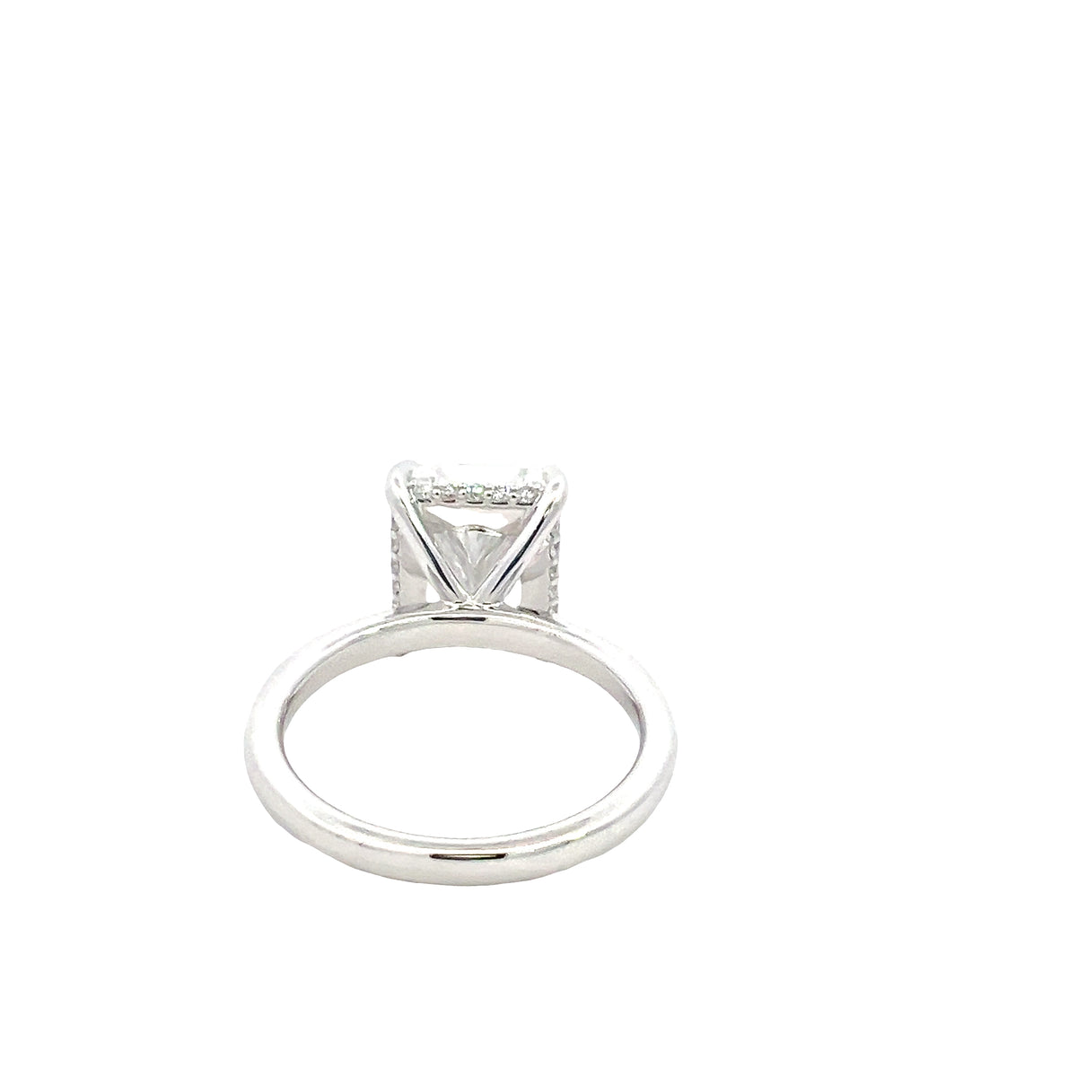 LAB GROWN RADIANT DIAMOND 5.19ctw SOLITAIRE ENGAGEMENT RING