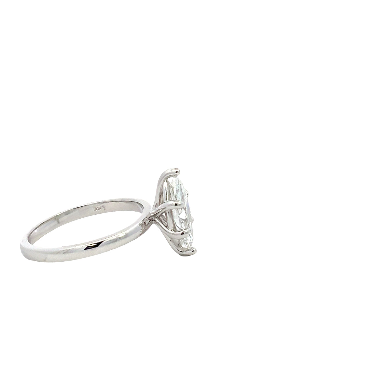 LAB GROWN MARQUISE DIAMOND 1.52ct SOLITAIRE ENGAGEMENT RING