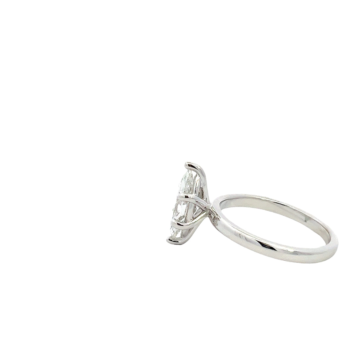 LAB GROWN MARQUISE DIAMOND 1.52ct SOLITAIRE ENGAGEMENT RING