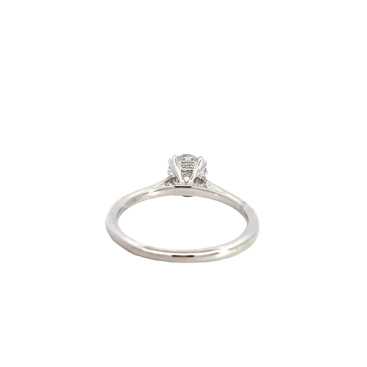 LAB GROWN ROUND DIAMONDS 0.79ctw SOLITAIRE ENGAGEMENT RING