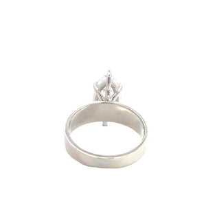 LAB GROWN MARQUISE DIAMOND 3.08ct 6MM TAPERED SOLITAIRE ENGAGEMENT RING