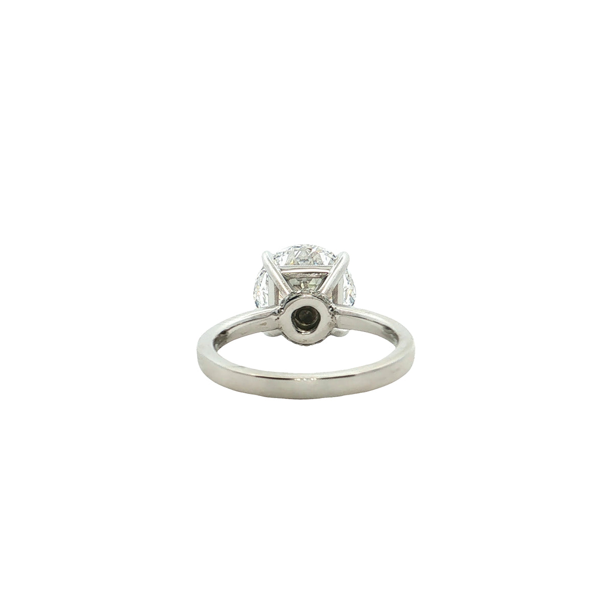 LAB GROWN PORTUGESE DIAMOND 5.15ctw SOLITAIRE ENGAGEMENT RING