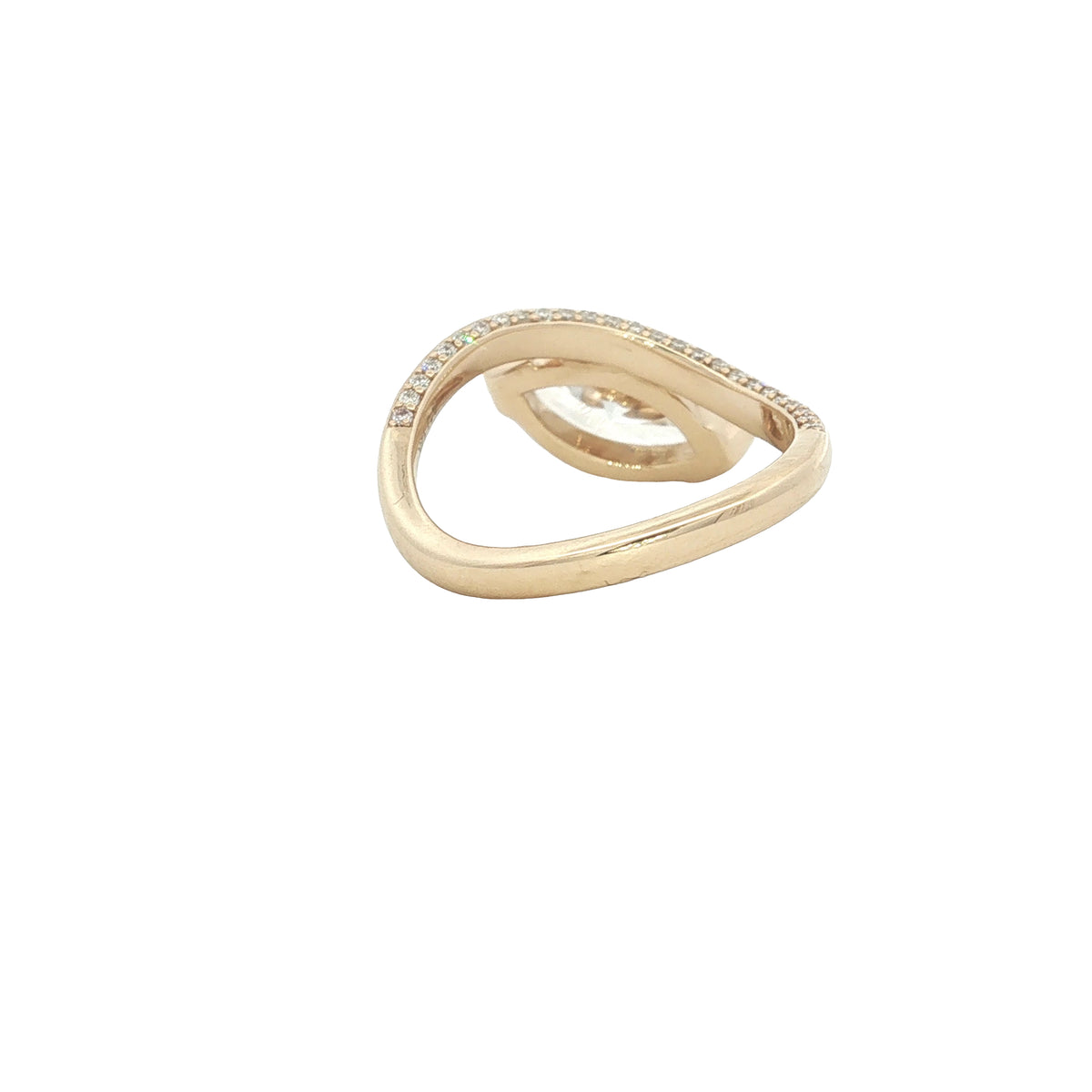 2.75 CTW Marquise Lab-Grown Diamond Bypass Engagement Ring