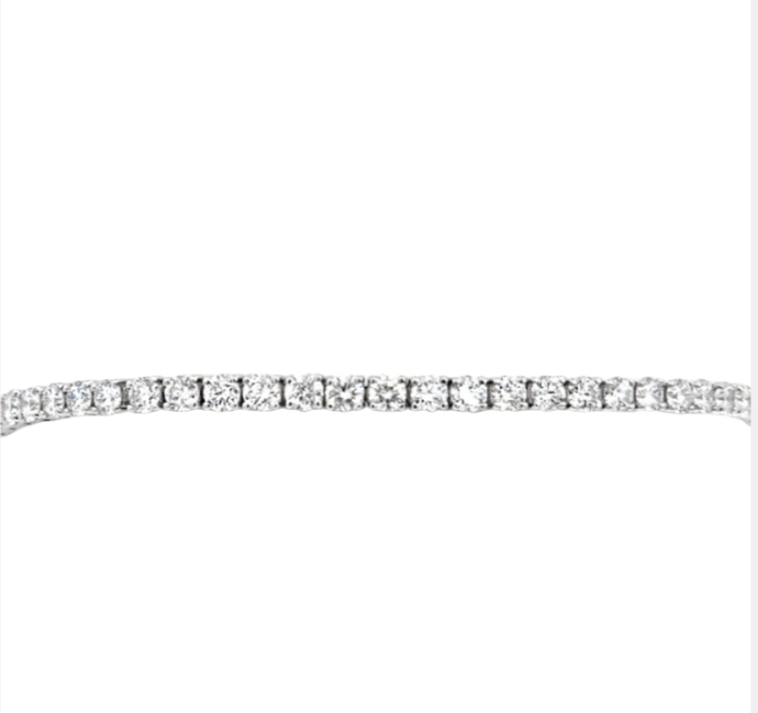 LAB GROWN ROUND DIAMONDS 2.09ctw TENNIS BRACELET