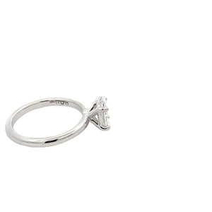 LG OVAL 1.00CT SOLITAIRE RING