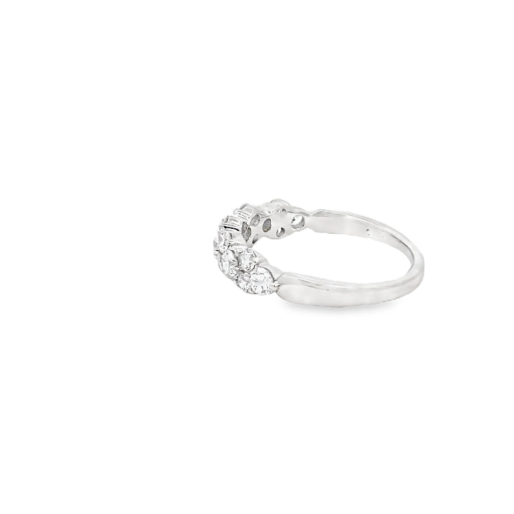 LAB GROWN ROUND DIAMONDS 1CTW ANNIVERSARY BAND