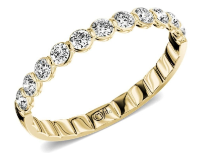 PRECIOUS METAL WEDDING BANDS-DIAMOND