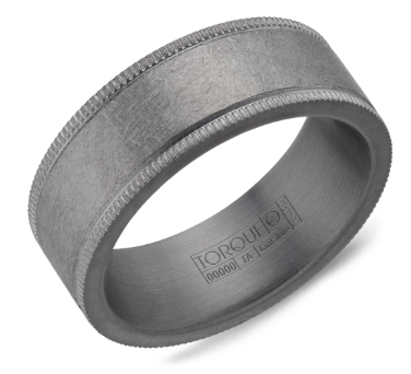 Alternative Metal Wedding Bands-Tantalum