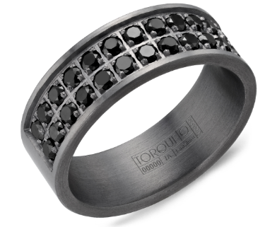 Alternative Metal Wedding Bands-Tantalum