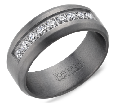 Alternative Metal Wedding Bands-Tantalum