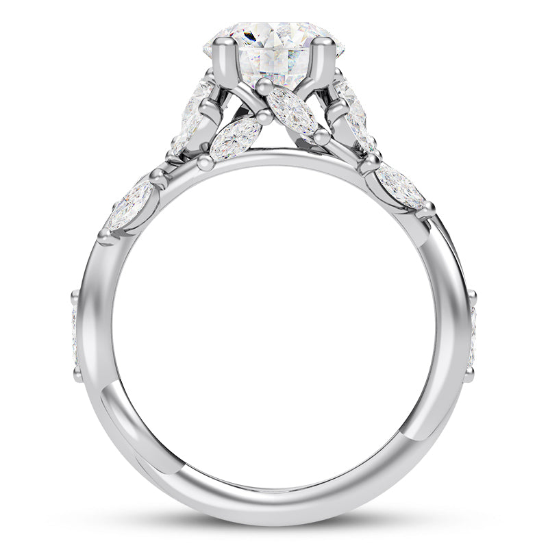 INTRICATE BOTANICAL DESIGN RING