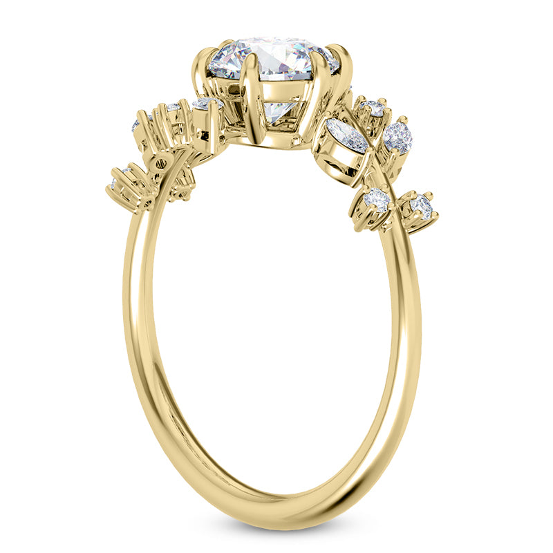 NATURE INSPIRED VINE RING