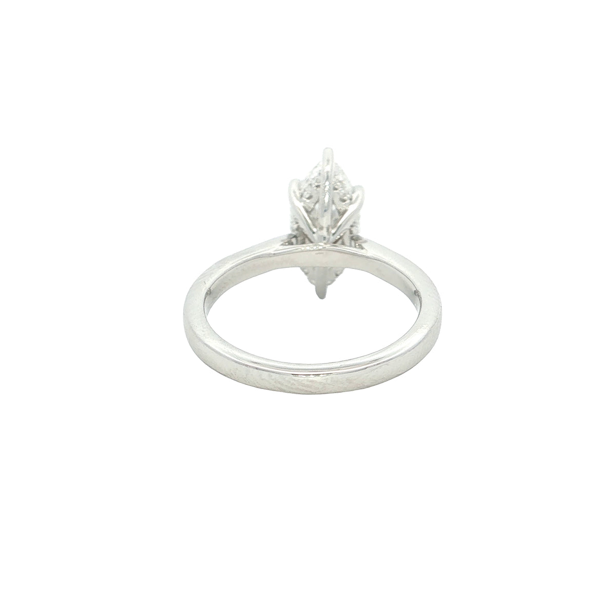 2.02 CTW Marquise Lab-Grown Diamond Cathedral Engagement Ring