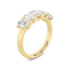 LAB GROWN OVAL DIAMONDS 2ctw PRONG SET BAND