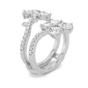 LAB GROWN MARQUISE, PEAR, AND ROUND DIAMONDS 2ctw RING ENHANCER