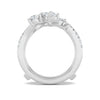 LAB GROWN MARQUISE, PEAR, AND ROUND DIAMONDS 2ctw RING ENHANCER