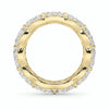 LAB GROWN MARQUISE AND ROUND DIAMONDS 4ctw ETERNITY BAND
