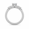 LAB GROWN RADIANT DIAMONDS 2 1/2ctw TWO PIECE WEDDING SET
