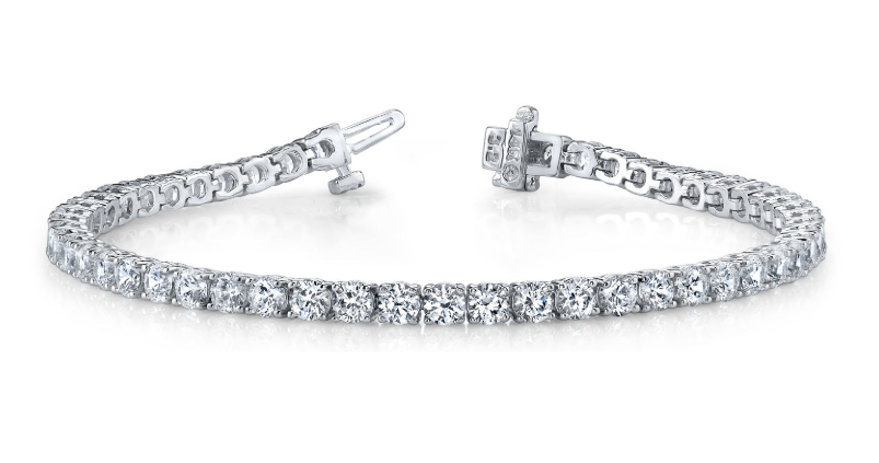 LAB GROWN ROUND DIAMONDS 2.11ctw TENNIS BRACELET