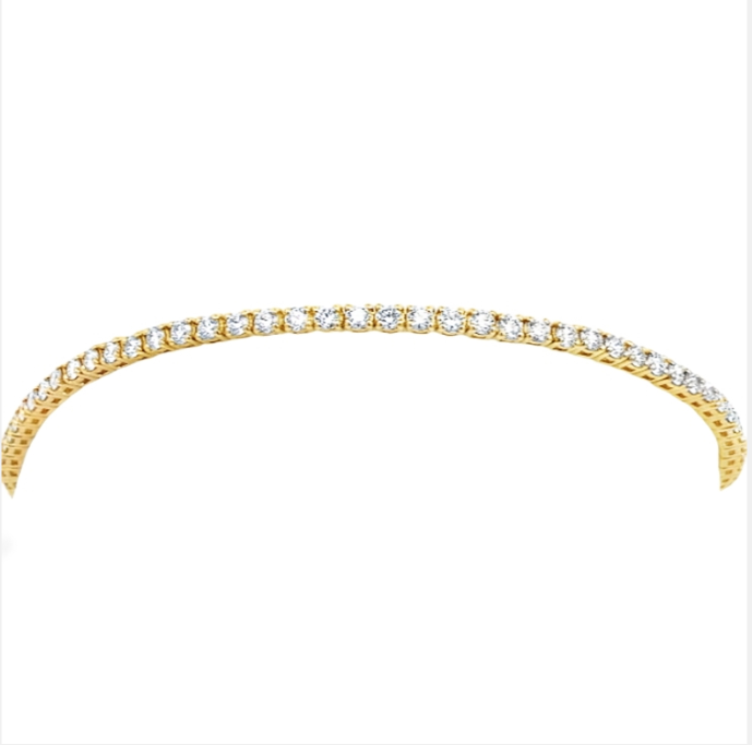 LAB GROWN ROUND DIAMONDS 2.08CTW TENNIS BRACELET