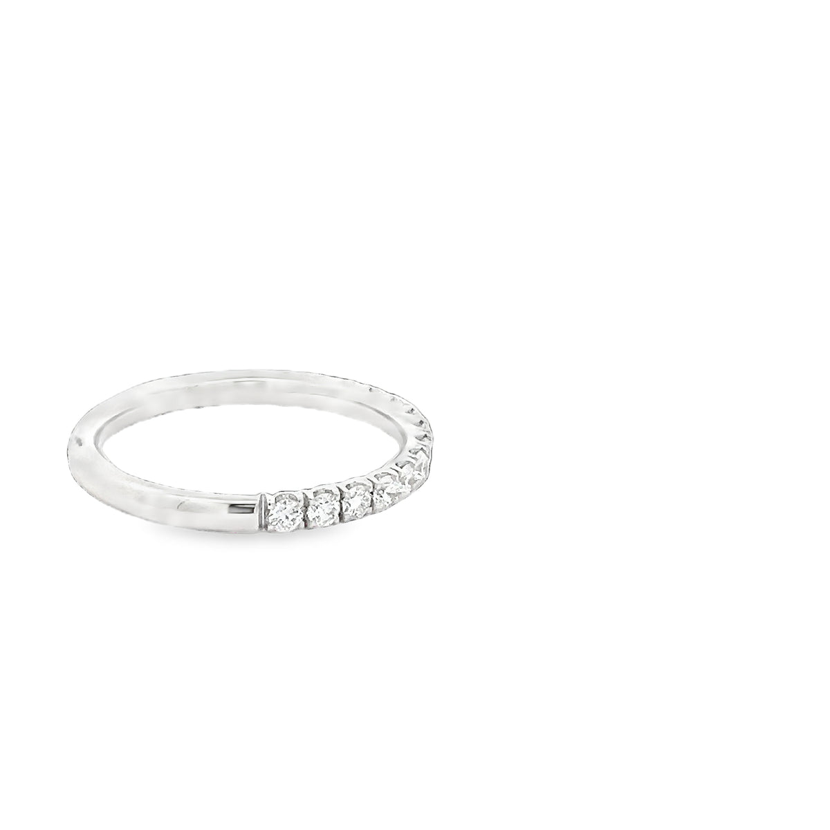 LAB GROWN ROUND DIAMONDS 0.38ctw PRONG SET BAND