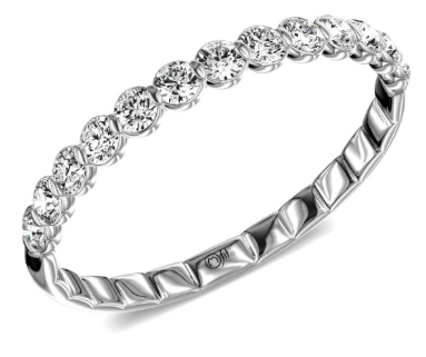 PRECIOUS METAL WEDDING BANDS-DIAMOND