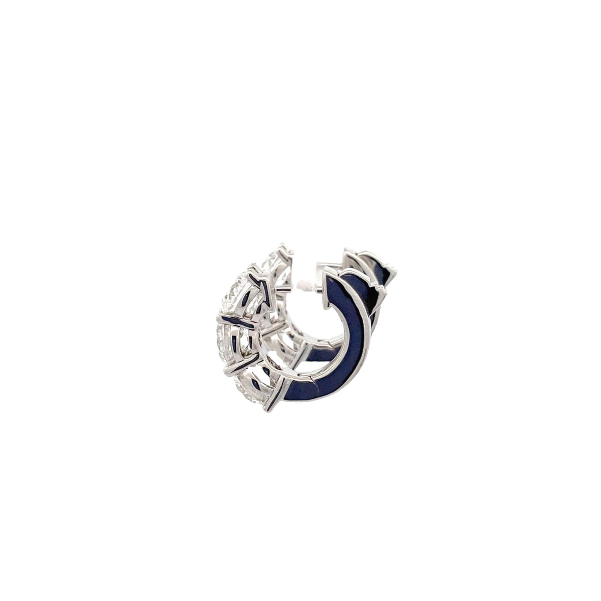 LG RBC 4.30CTW HOOP EARRINGS